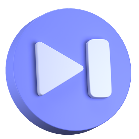 Next  Button  3D Icon