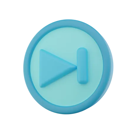 Next Button  3D Icon