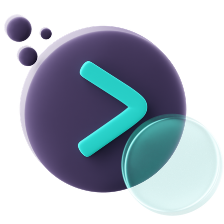 Next Button  3D Icon