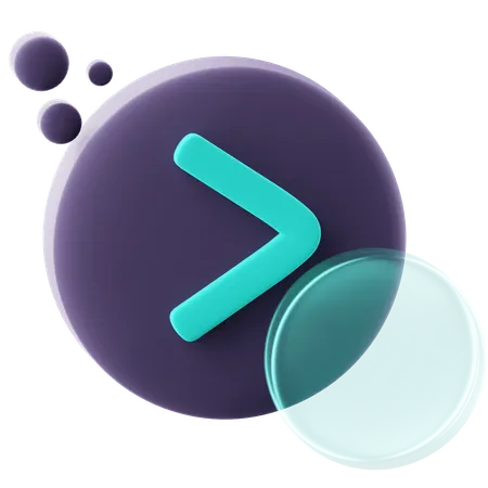 Next Button  3D Icon