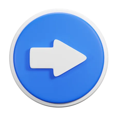 Next Button  3D Icon