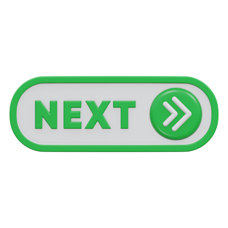 Next Button  3D Icon