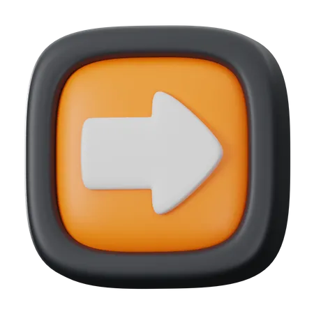 Next Button  3D Icon