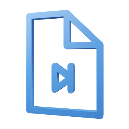 Next file  3D Icon