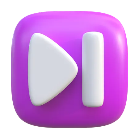 Next Skip Button  3D Icon