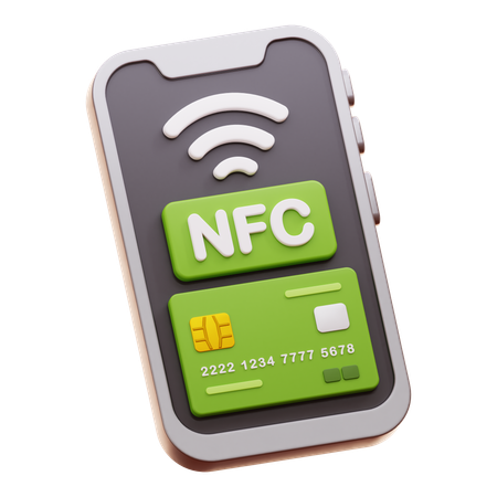 Pagamento nfc  3D Icon