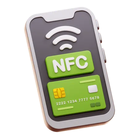 Pagamento nfc  3D Icon