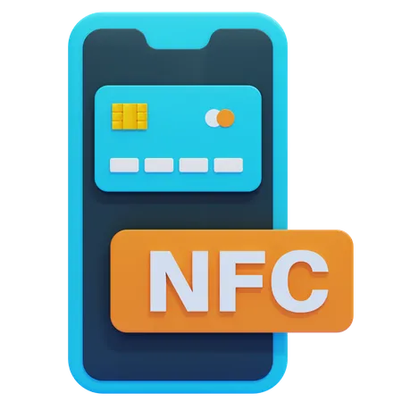 Pagamento nfc  3D Icon