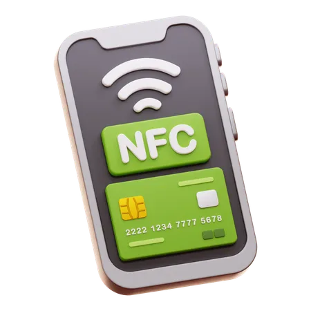 NFC PAYMENT  3D Icon