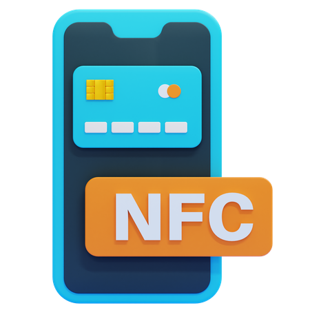 NFC PAYMENT  3D Icon