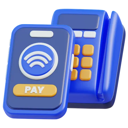 NFC Payment  3D Icon