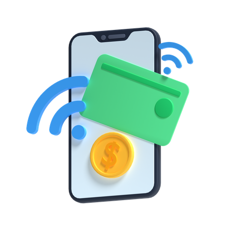 Nfc Payment  3D Icon