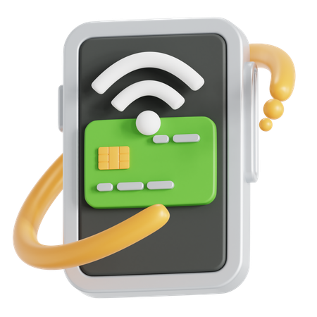 NFC Payment  3D Icon