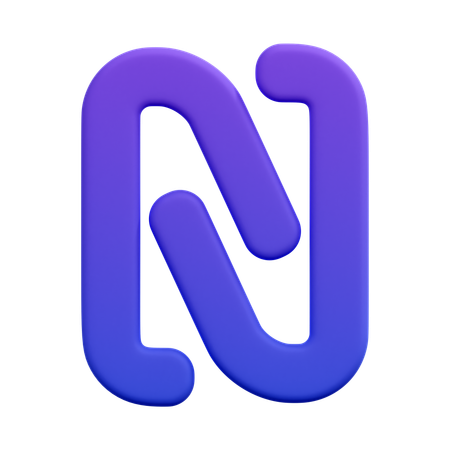 NFC-Symbol  3D Icon