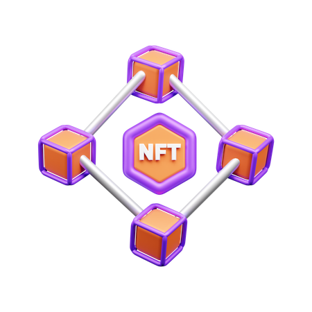 NFT  3D Icon