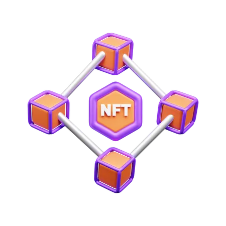 NFT  3D Icon