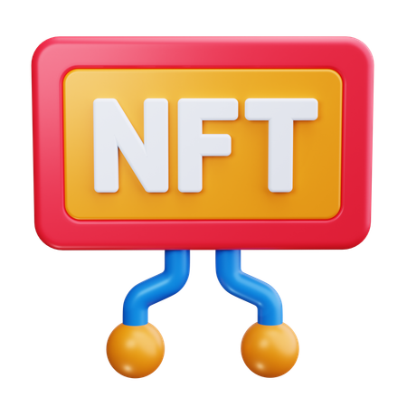 NFT  3D Icon