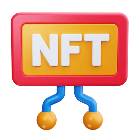 NFT  3D Icon