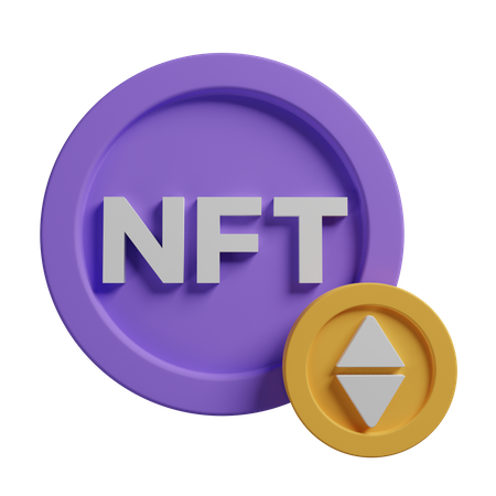 NFT  3D Icon