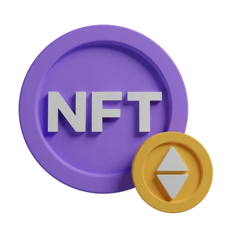 NFT  3D Icon