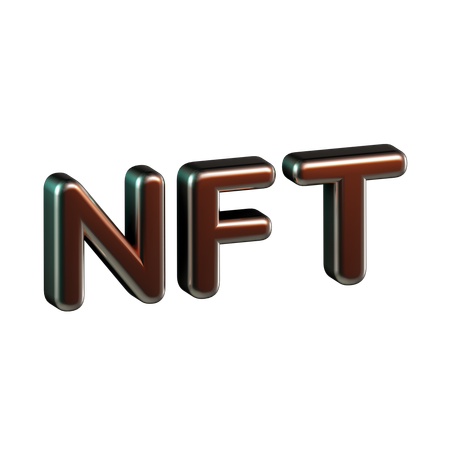 NFT  3D Icon