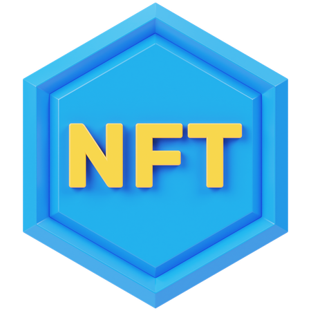 NFT  3D Icon