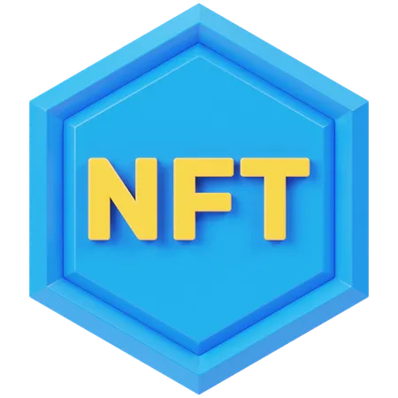NFT  3D Icon