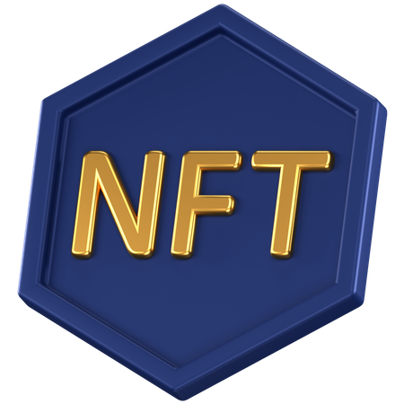 Nft  3D Icon