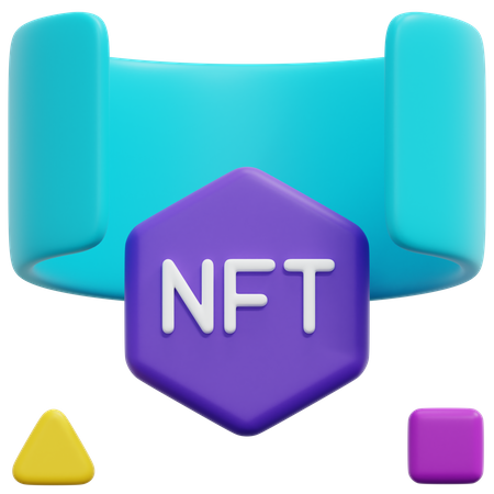 Nft  3D Icon