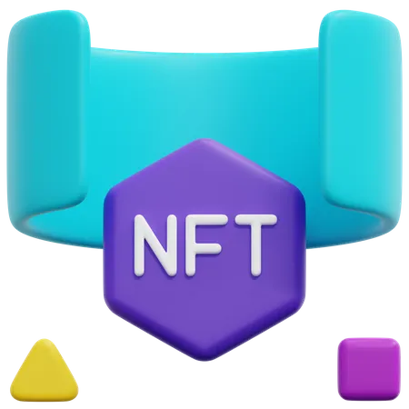 Nft  3D Icon