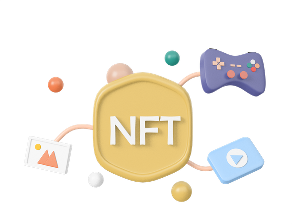 Nft  3D Icon