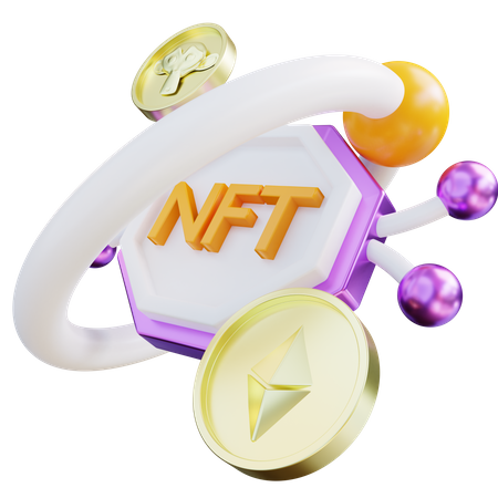 Nft  3D Icon