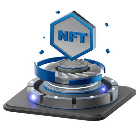 Nft  3D Icon