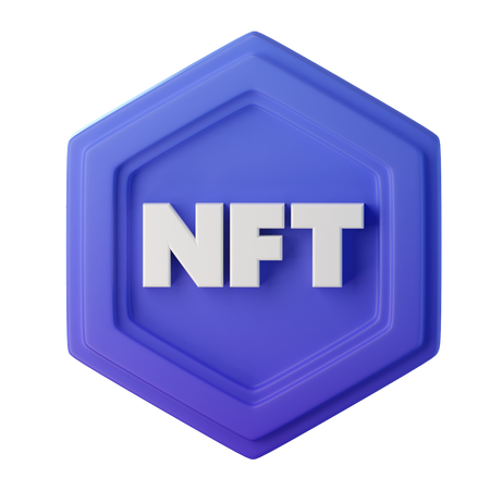 NFT  3D Icon