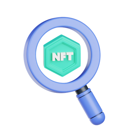 Nft 검색  3D Icon