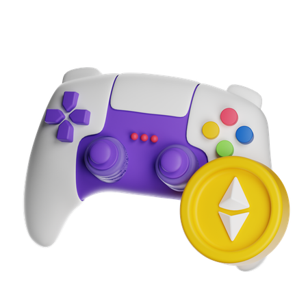 NFT 게임  3D Icon