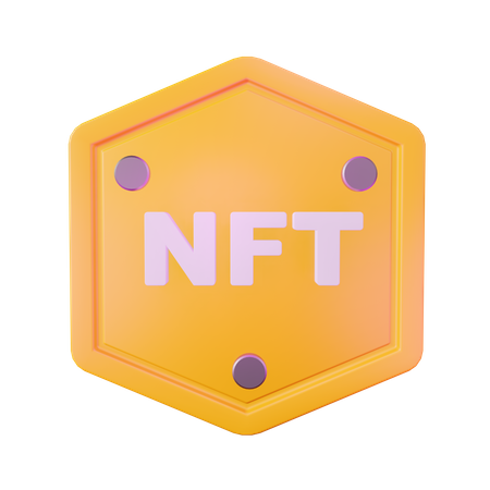 NFT  3D Icon