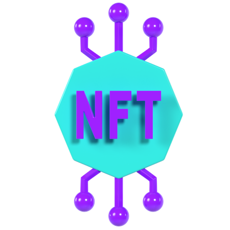 NFT  3D Icon