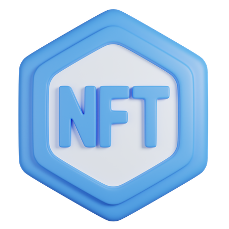 NFT  3D Icon