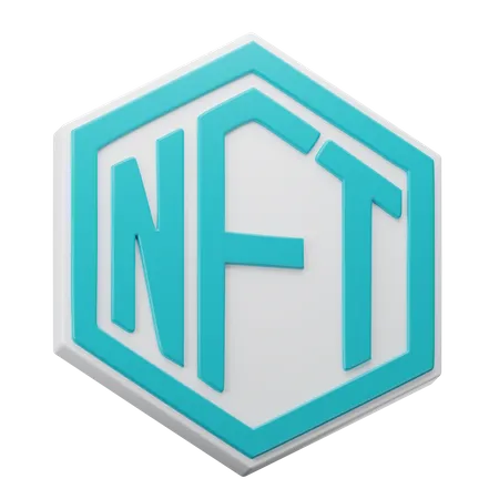 NFT  3D Illustration