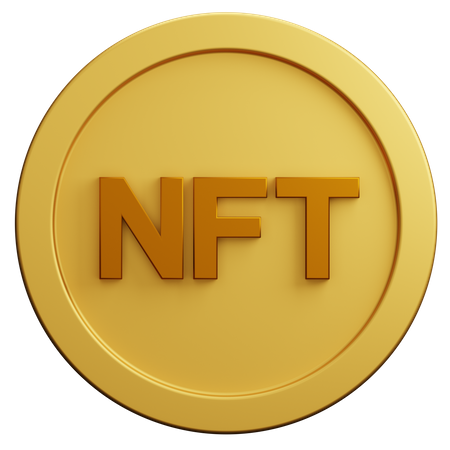 Nft  3D Illustration