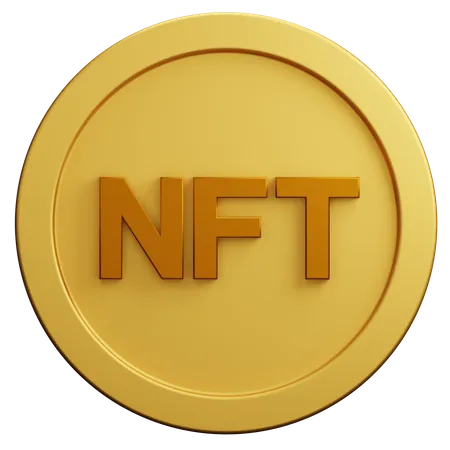 Nft  3D Illustration