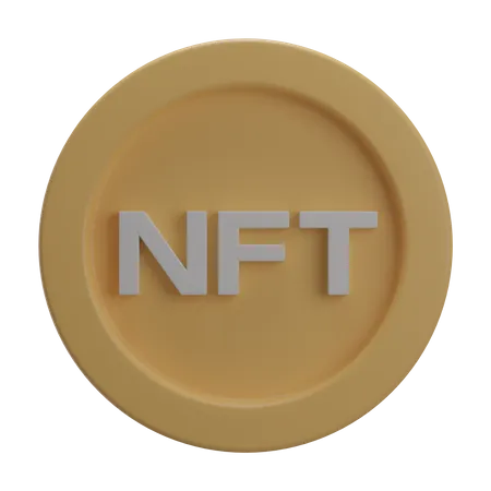 Nft  3D Illustration