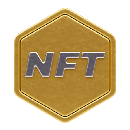 NFT-Abzeichen  3D Icon