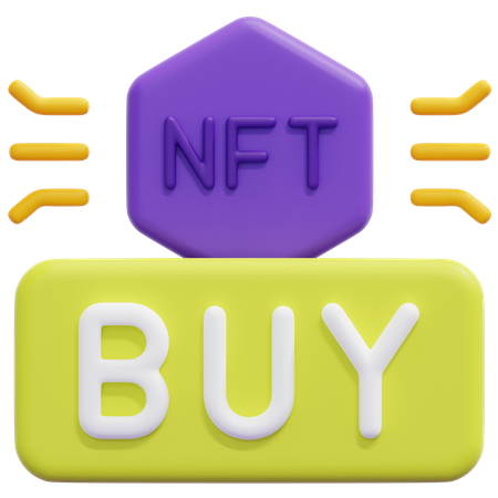 Acheter nft  3D Icon