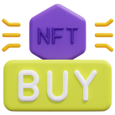 Acheter nft  3D Icon