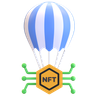 nft airdrop 3d logos