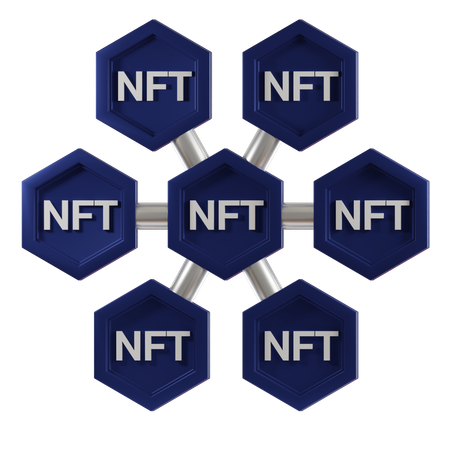 NFT-Aktie  3D Icon