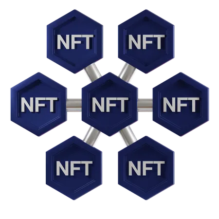 NFT-Aktie  3D Icon