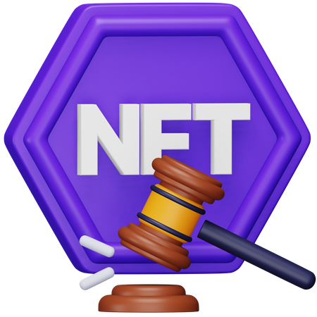 NFT-Aktion  3D Icon